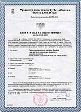 certifikát
